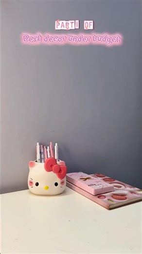 Pinteresty Desk decor under budget pakalama 🎀 #trending #viral #100millionviews #shortsfeed