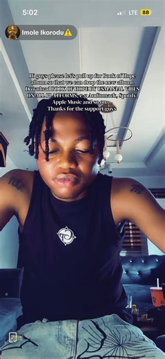 Hi guys please let’s pull up for Book of Hope album so that we can drop the new album. Download BOOK OF HOPE BY USMANIAL VIBES ON ALL PLATFORMS, e.g Audiomack, Spotify, Apple Music and so on…. Thanks for the support guys @Imole Ikorodu⚠️ #viral #usmanial_vibez #bookofhope