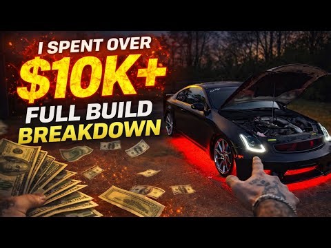 I Spent Over $10,000 Building My Dream G35… Was It Worth It?