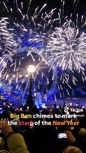 London New Year Fireworks 2026: Big Ben Midnight Fireworks Show