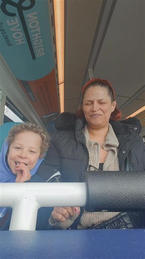 Mucking about with the boy 💙