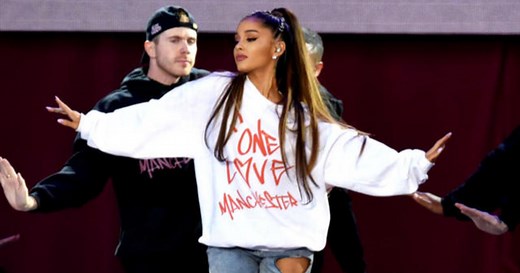 Ariana Grande gets tattoo after Manchester concert