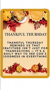 Thankful Thursday! #thankfulthursday #thankful #thanksgiving #spiritualgifts