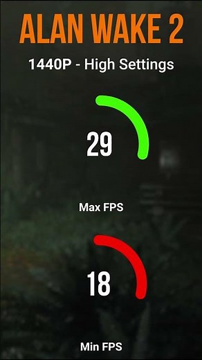 RX 7900 GRE - Alan Wake 2 Benchmark