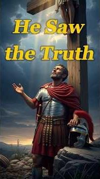 St. Longinus — The Soldier at the Cross #HolySaintJourney #FaithIn60 #SaintStories