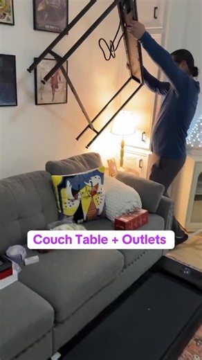 Viral Deals & Finds on Instagram: "Slim Console Table with Built-In Outlet ✨ Modern, narrow design perfect behind the couch or in the entryway, featuring a built-in charging station to keep your devices powered and your space clutter-free. Stay tuned for more ✨ #consoletable #homedecor #livingroomstyle #homeupgrades #furniturefinds No copyright infringement intended Please DM us for credit or removal requests 🙏"