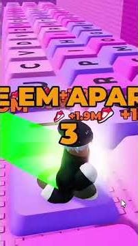 Zerando o mundo 1 do jogo do teclado #roblox #keyboardescape