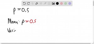 Bernoulli, the mean. Use the probability rules from Section 3.4 to derive the mean of a Bernoulli random variable, i.e. a random variable X that takes value 1 with probability p and value 0 with probability 1-p . That is, compute the expected value of a generic Bernoulli random variable. | Numerade
