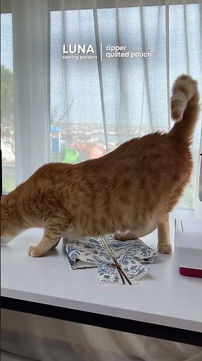 How to Sew the Luna Pouch – Step-by-Step Zipper Bag Tutorial (PDF Pattern Included)