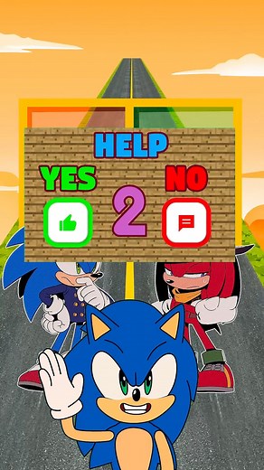 52K views · 2.2K reactions | New Kiss or Slap Run: Sonic vs. Knuckles Day 14 Challenge! #SonicTheHedgehog #Sonic #Shorts #Sonic #Knuckles #KissOrSlap #Challenge #Shorts #FunnyGame | OGG Toca Story | Facebook