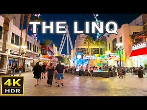 [4K HDR] The LINQ Las Vegas Walking Tour | October 2025 | Las Vegas Strip