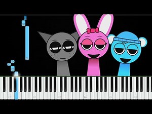 Sprunki Retake Sounds 👉 Piano Tutorial