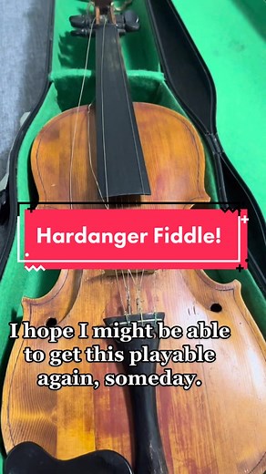 Discovering a Vintage Hardanger Fiddle From Norway
