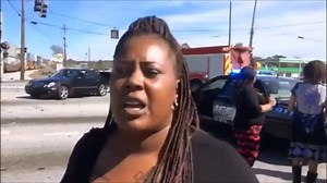 A woman who witnessed a train accident in DeKalb County said the woman tried to get out of her car before she was hit. Read more: http://bit.ly/1FprO65 | Atlanta News First