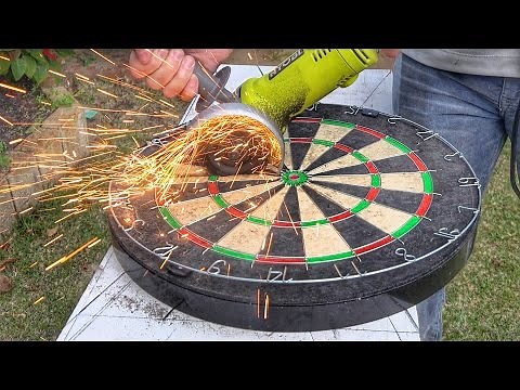 What's inside a Dartboard?