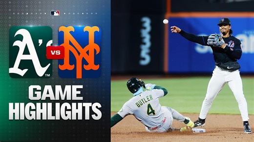 A's vs. Mets Game Highlights (4/10/26) | MLB Highlights
