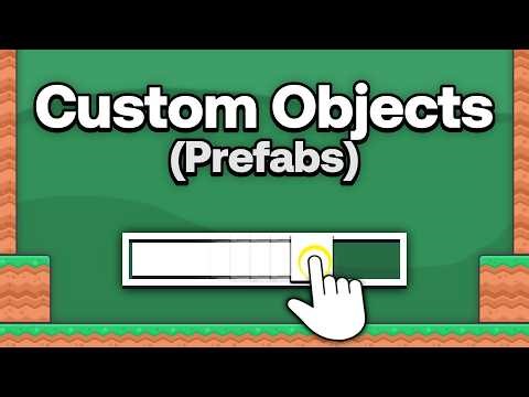 Custom Objects (Prefabs) in GDevelop Explained - Beginner Tutorial