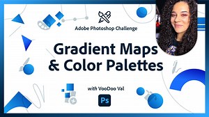 Gradient Maps & Color Palettes | Photoshop Challenge