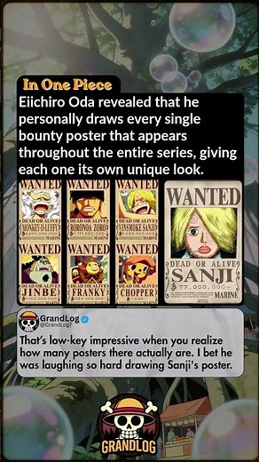 The Man Behind Every Wanted Poster #anime #onepiece