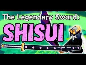How to get the SHISUI sword?- Blox fruits