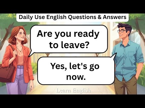 ✅ 3000 Common Questions and Answers in English | English Speaking Practice | Learn English