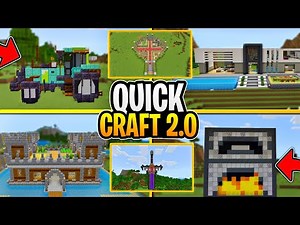 Instant Build Mod For Minecraft PE | Spawn Farm Addon Mcpe 1.20