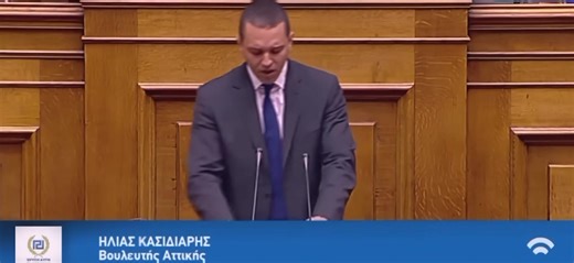 Ηλίας Κασιδιάρης για Τουρκία #ellines #vouli #kasidiarhs