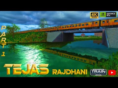 20502 Agartala Tejas Rajdhani Express Non Stop Action Gameplay | Patna Jn | Indian Train Simulator