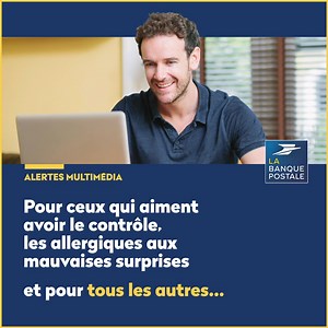 1.9K views · 24 reactions | Facilitez-vous le suivi de vos comptes à distance. Découvrez les alertes dédiées pour ne rien manquer des mouvements sur vos comptes.  | La Banque Postale | Facebook