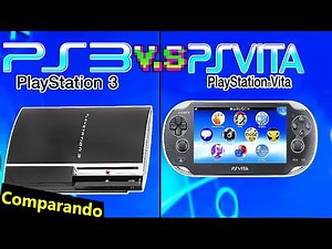 Comparando PS3 vs PSVITA (SEM FRESCURA, Jogos, Gráficos, Specs, VS, MELHORES MODELOS de TODOS)