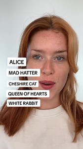 Guess the queen! 👑🐰🧁 #MadHatter #CheshireCat #QueenOfHearts | Naomi Cooper