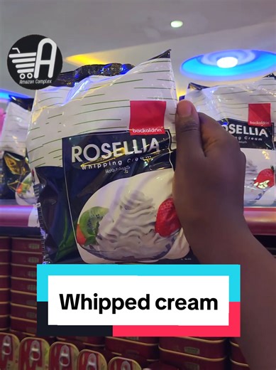 Replying to @hermothersjewel Yes there's Whipped cream available at the supermarket. #amaxon #supermarket