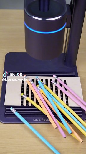 Personalized Pencils Batch Production with LaserPecker LP4