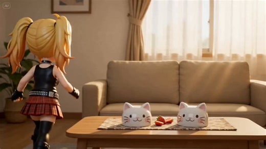 It is time to start sharing all the viral prompts, it was very hard to hold back during the NDA period, I used Chibi Ani for this video. title: "Chibi Punk & The Mochi Betrayal" style: "Japanese Healing / 4K Moe Aesthetic" visual_parameters: "Warm yellow-toned lighting, soft-focus bokeh, 60fps, high-fidelity subsurface scattering on mochi and skin." character_modeling: protagonist: base: "Chibi-style girl exactly matching reference @ image1" features: "Blonde twin-tails with black bands, bright 