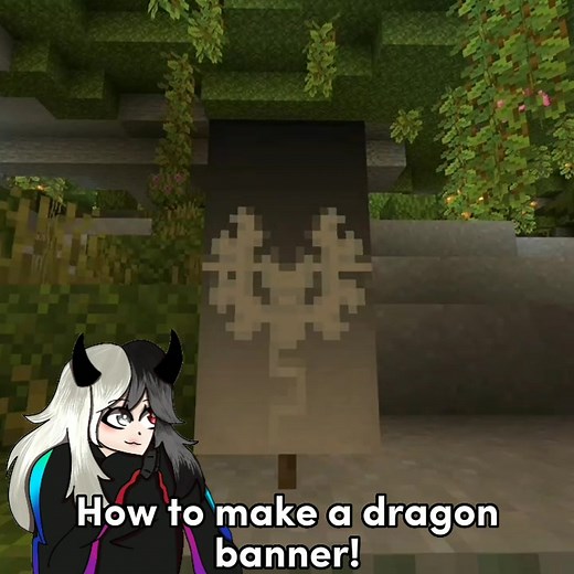 How to Create a Dragon Banner in Minecraft