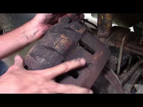 2000 F350 4X4 front brake replacement