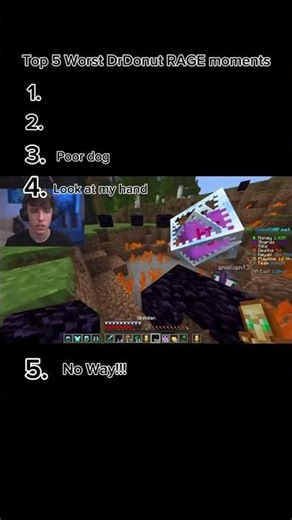 WHAT WOULD YOUR NUMBER 1 BE??? #minecraft #drdonut #minecraft