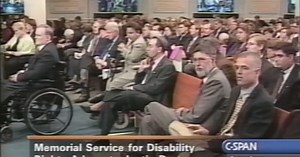 Justin Dart, Jr. Memorial Service