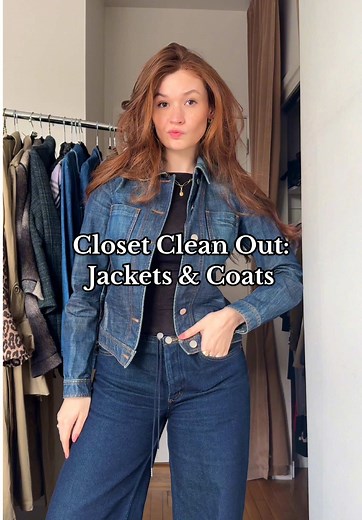 Closet Clean Out: Jackets & Coats Try-On