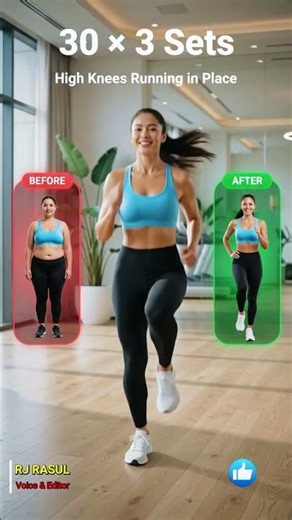 Standing Side Leg Raise for Thigh & Hip Workout | 20x3 Sets