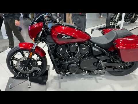2026 Indian Sport Scout SpeedPlus 1250 Walkaround | EICMA 2025 - 105HP West-Coast Brawler!
