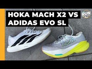 Adidas Adizero Evo SL vs Hoka Mach X2: Two of our favourite shoes compared