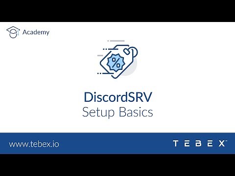 Tebex - DiscordSRV Setup Basics