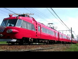 名鉄 7000系 パノラマカー さよなら P6編成 ミュージックホーン付