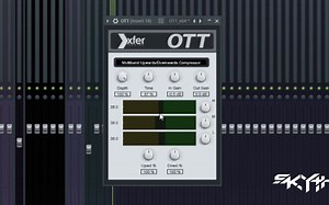 【第一键盘】免费的多频段压缩器插件Xfer Records OTT更新其图形用户界面