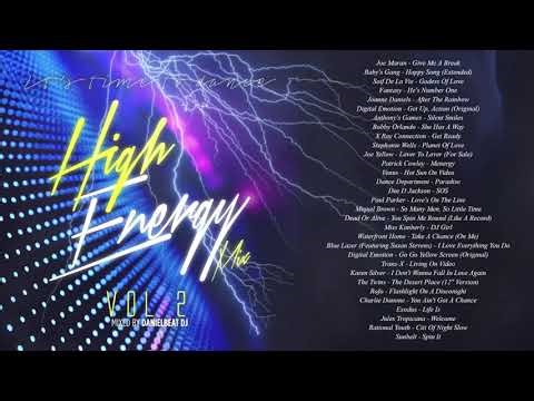 HIGH ENERGY MIX VOL.2 Non-Stop '80-'86 Dance Hits Mix High-Energy Euro-Disco Italo Electronic '80s