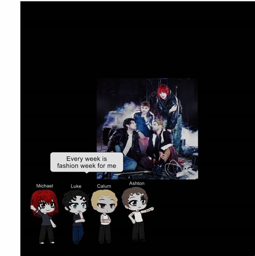 Detailed Gacha Characters from 5SOS Edits