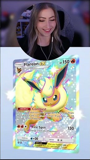 shiny flareon full art!! ✨ #fantasticalparade #pokemontcgpocket
