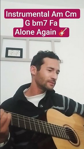 Alone Again 🎸#instrumental #guitar #guitarcover #reels #shortvideo #cover #tutorial #music #singer #