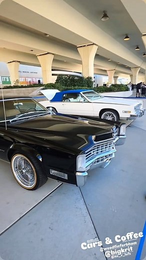 Setting up for Cars & Coffee with Randall Woodfin Big K.R.I.T. & Bun B Caddies 💦💎customized by #spokesnvogues 😤 #cadillac #carsandcoffee | SPOKES-N-VOGUES